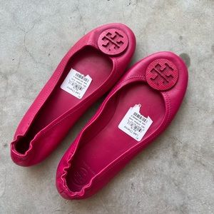Tory Burch Barbie pink flat